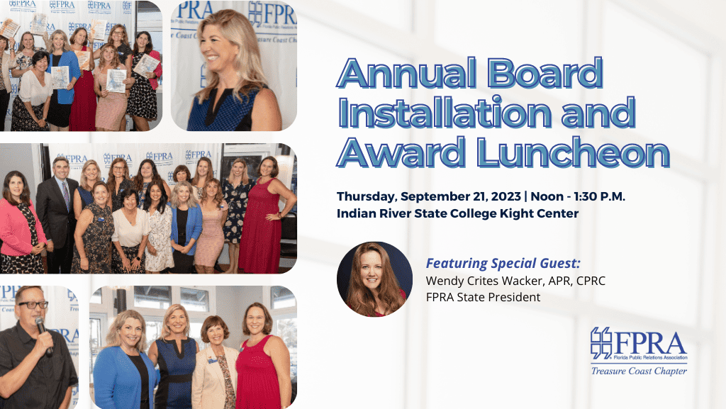 Annual Board Installation & Award Luncheon